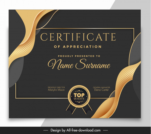 Detail Certificate Template Ai Free Nomer 18