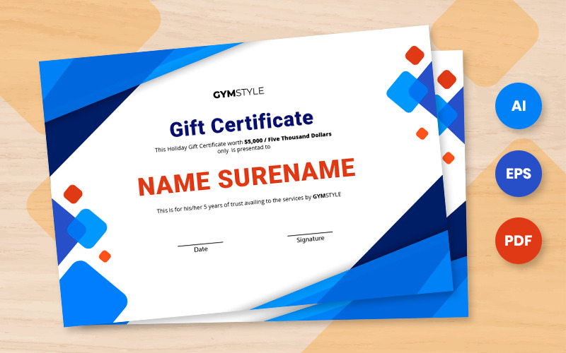 Detail Certificate Template Ai Free Nomer 25