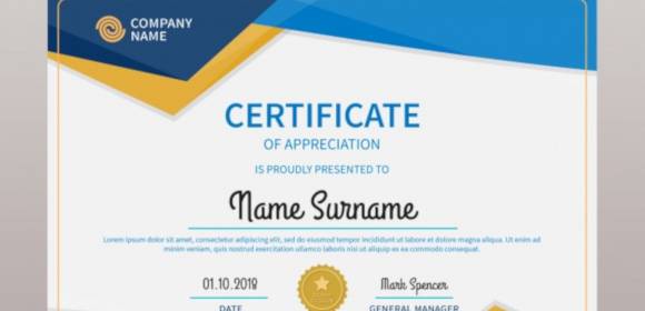 Detail Certificate Template Ai Free Nomer 31