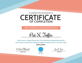 Detail Certificate Template Design Free Download Nomer 4