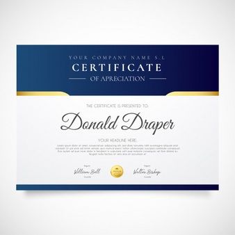 Detail Certificate Template Design Free Download Nomer 7