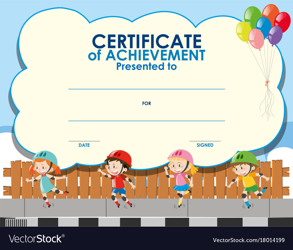 Certificate Template For Kids - KibrisPDR