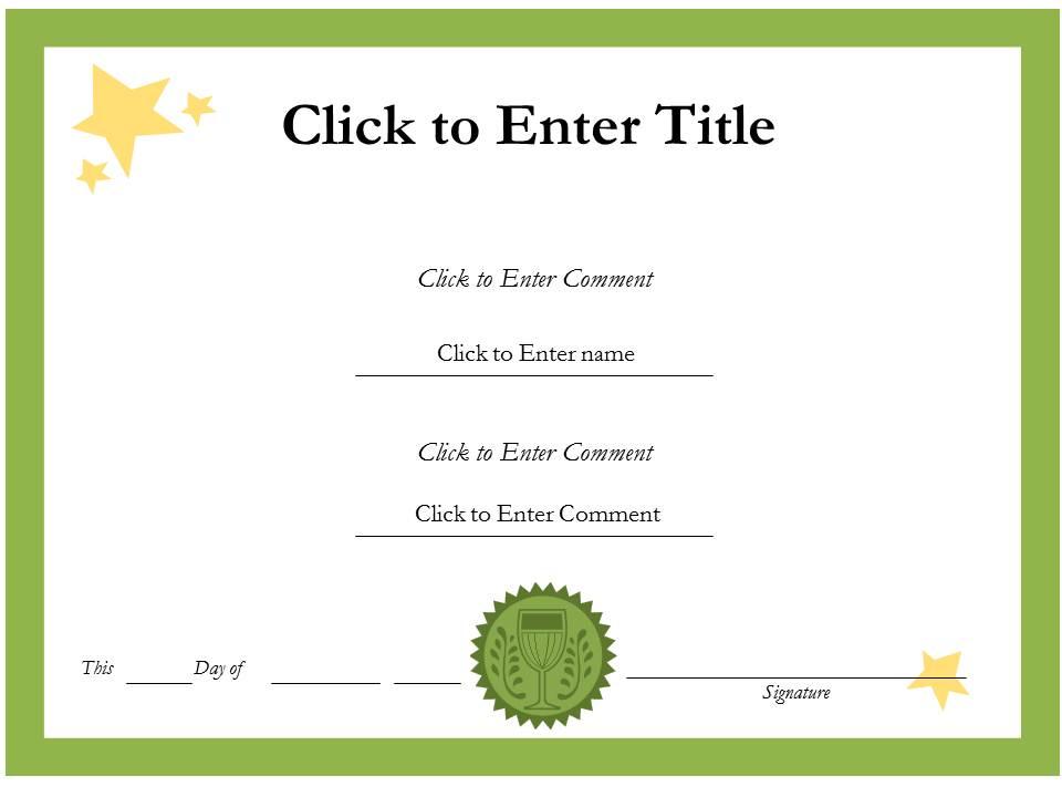 Detail Certificate Template For Kids Nomer 34