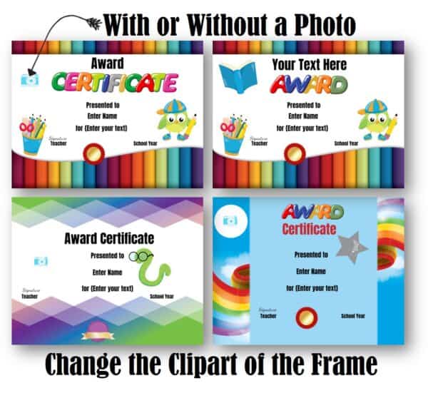 Detail Certificate Template For Kids Nomer 37