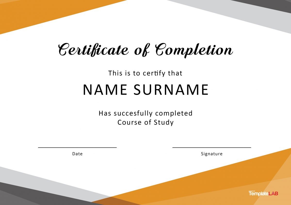 Detail Certificate Template Html Nomer 20