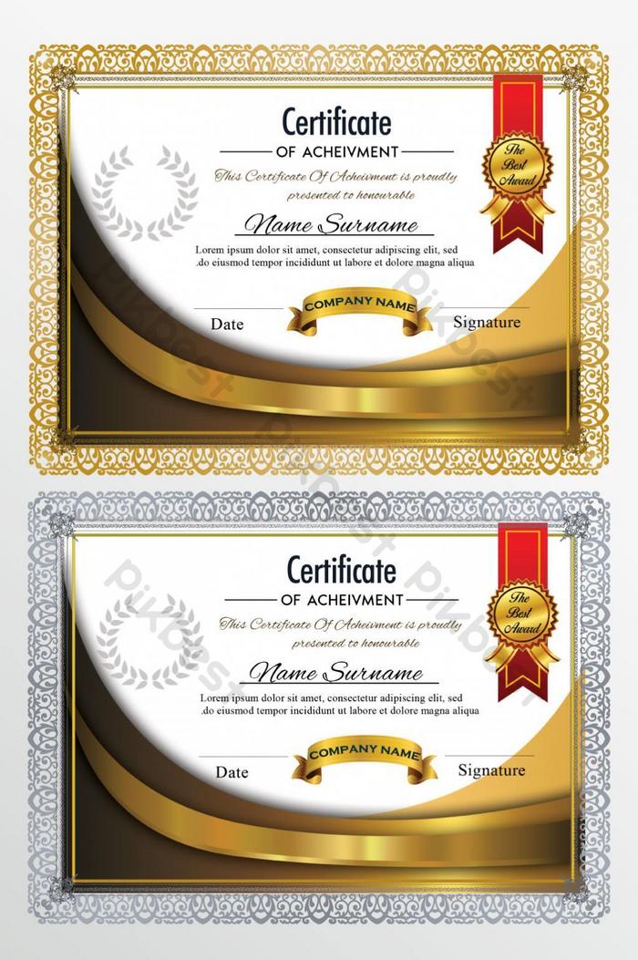 Detail Certificate Template Psd Nomer 29