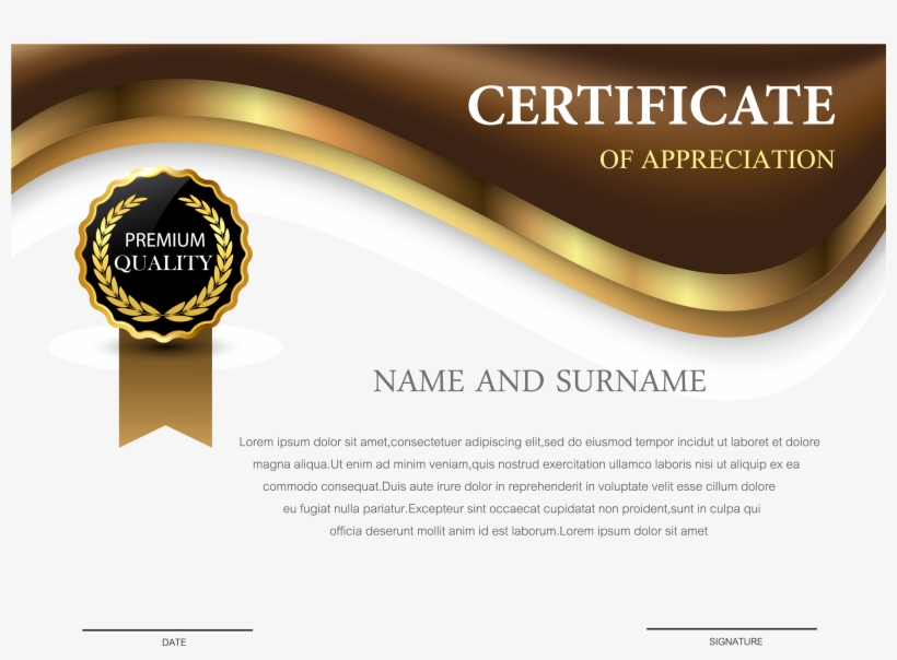 Detail Certificate Template Psd Nomer 31