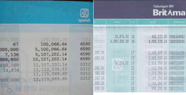 Detail Cetak Buku Tabungan Bri Nomer 18