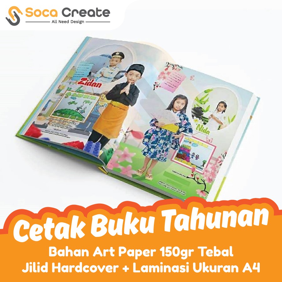 Detail Cetak Buku Tahunan Sekolah Nomer 5