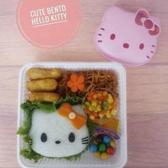 Detail Cetakan Nasi Hello Kitty Nomer 6