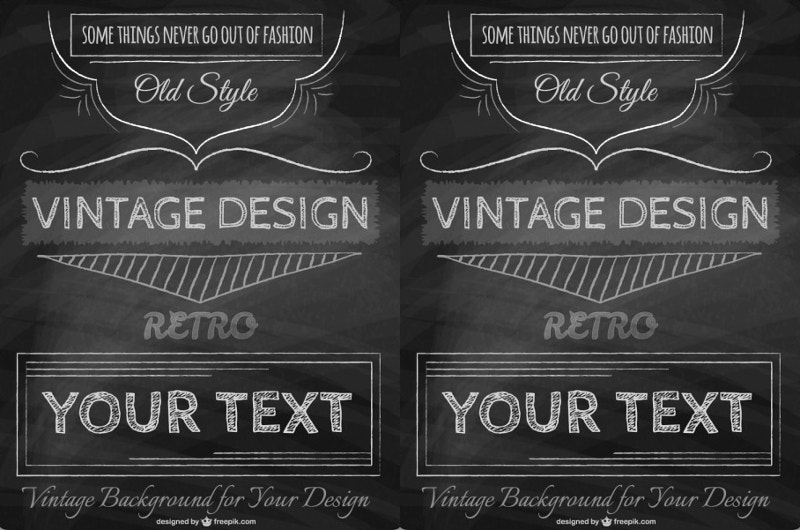 Detail Chalkboard Flyer Template Nomer 33