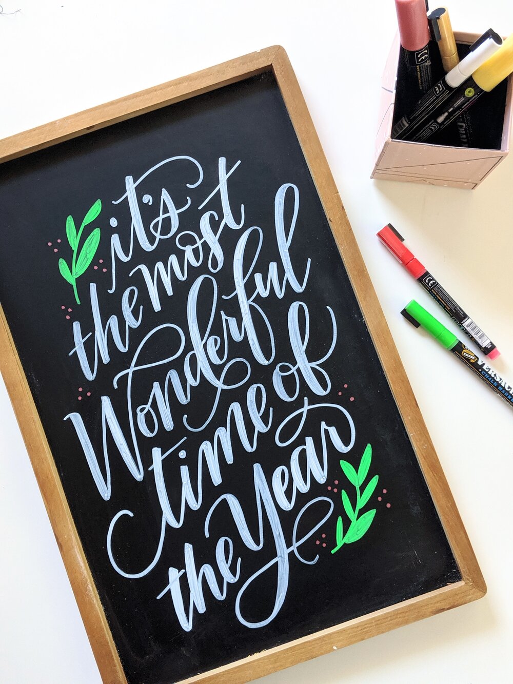 Detail Chalkboard Lettering Template Nomer 12