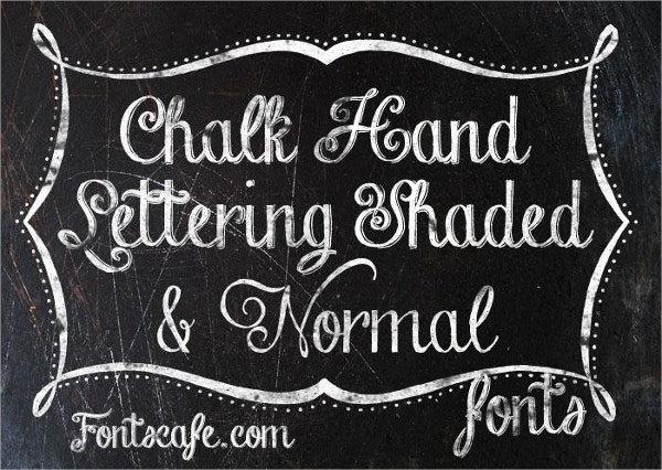 Detail Chalkboard Lettering Template Nomer 15