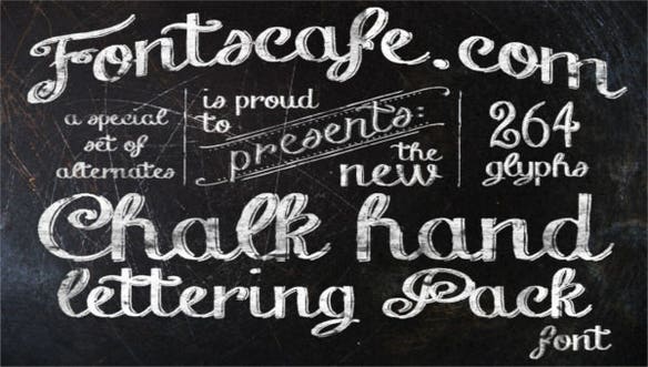 Detail Chalkboard Lettering Template Nomer 7