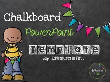 Detail Chalkboard Slides Template Nomer 32