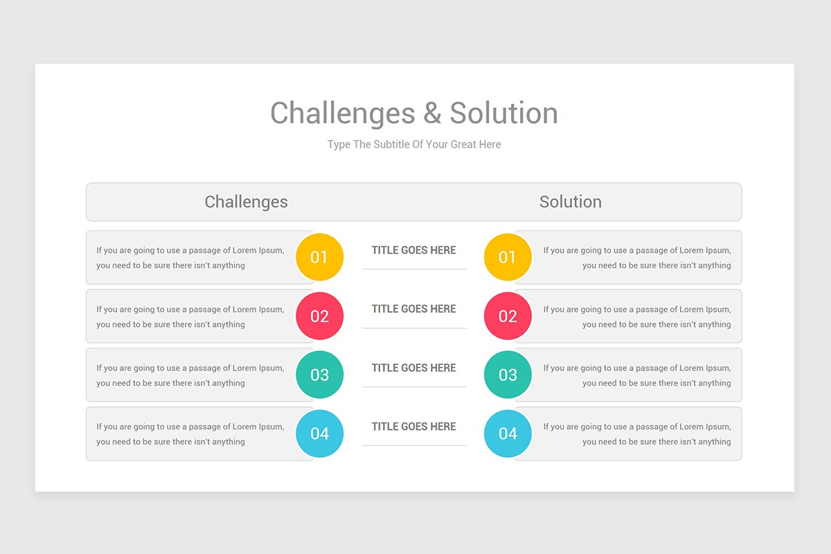 Detail Challenges Ppt Template Nomer 26