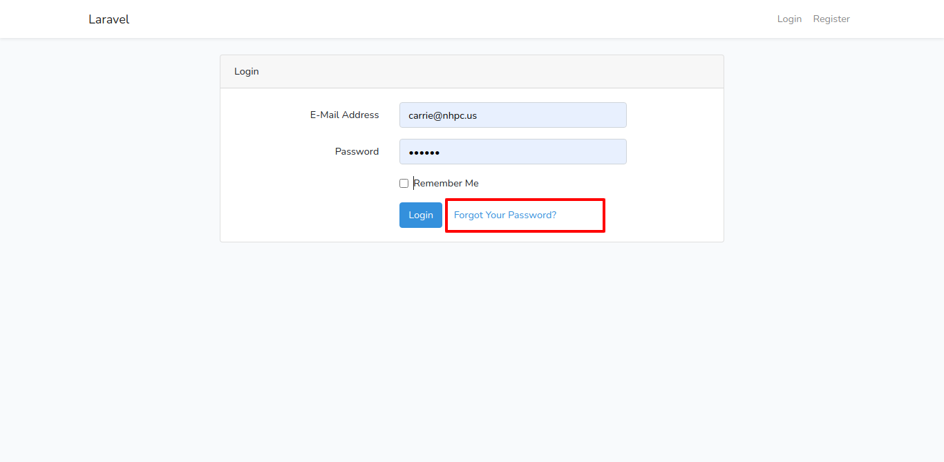 Detail Change Password Bootstrap Template Nomer 30