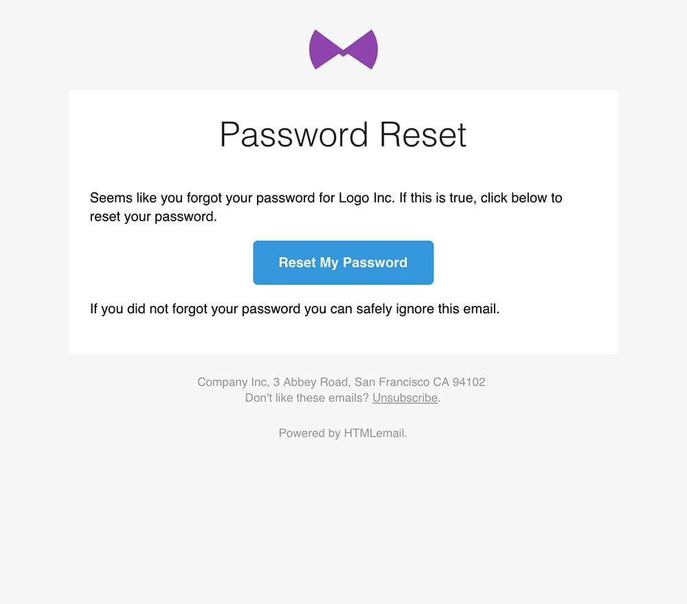 Detail Change Password Bootstrap Template Nomer 6