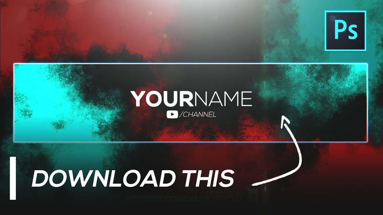 Detail Channel Art Template Nomer 9