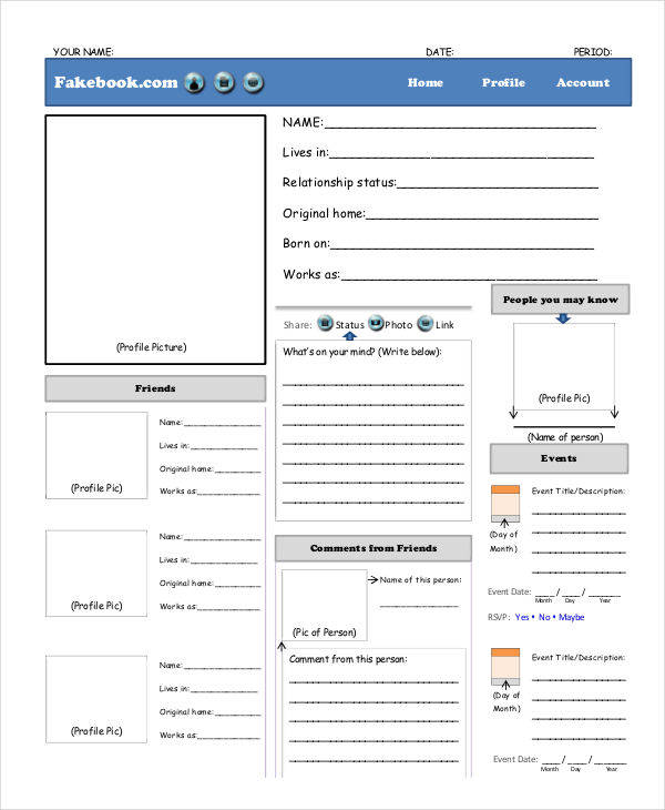 Detail Character Biography Template Nomer 32