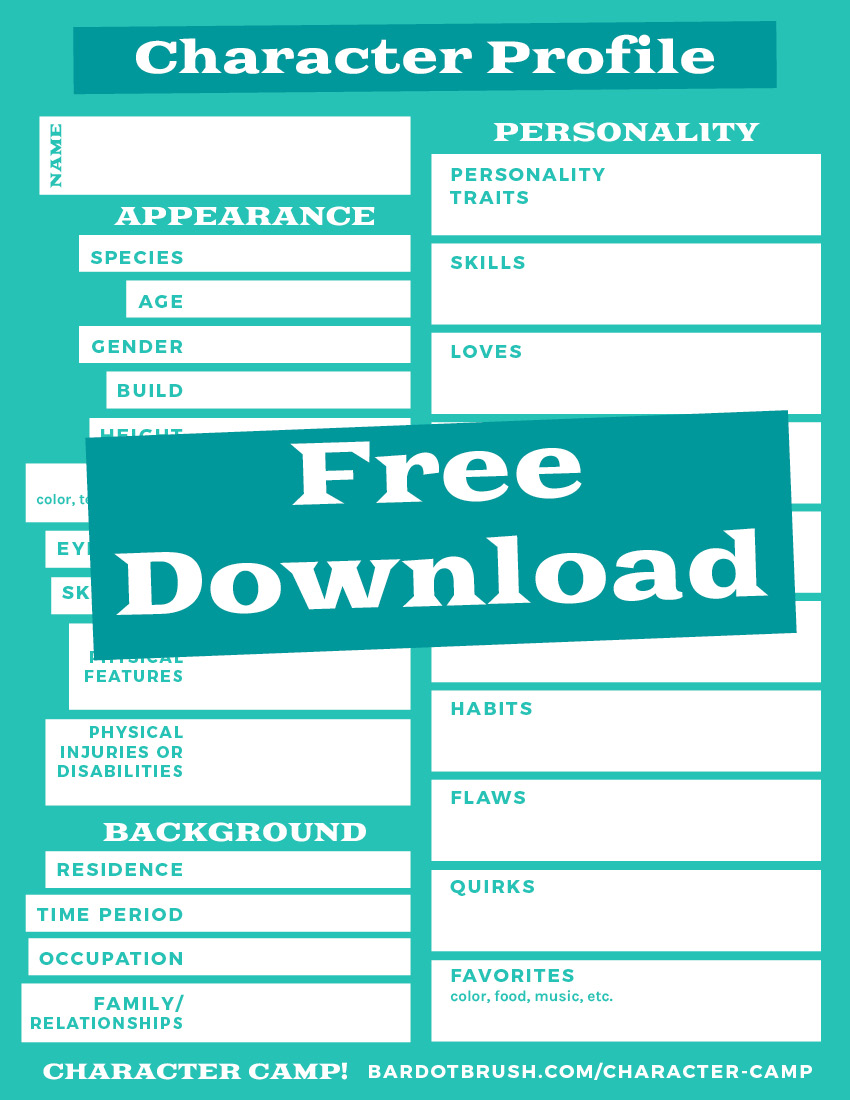 Detail Character Creation Template Nomer 13