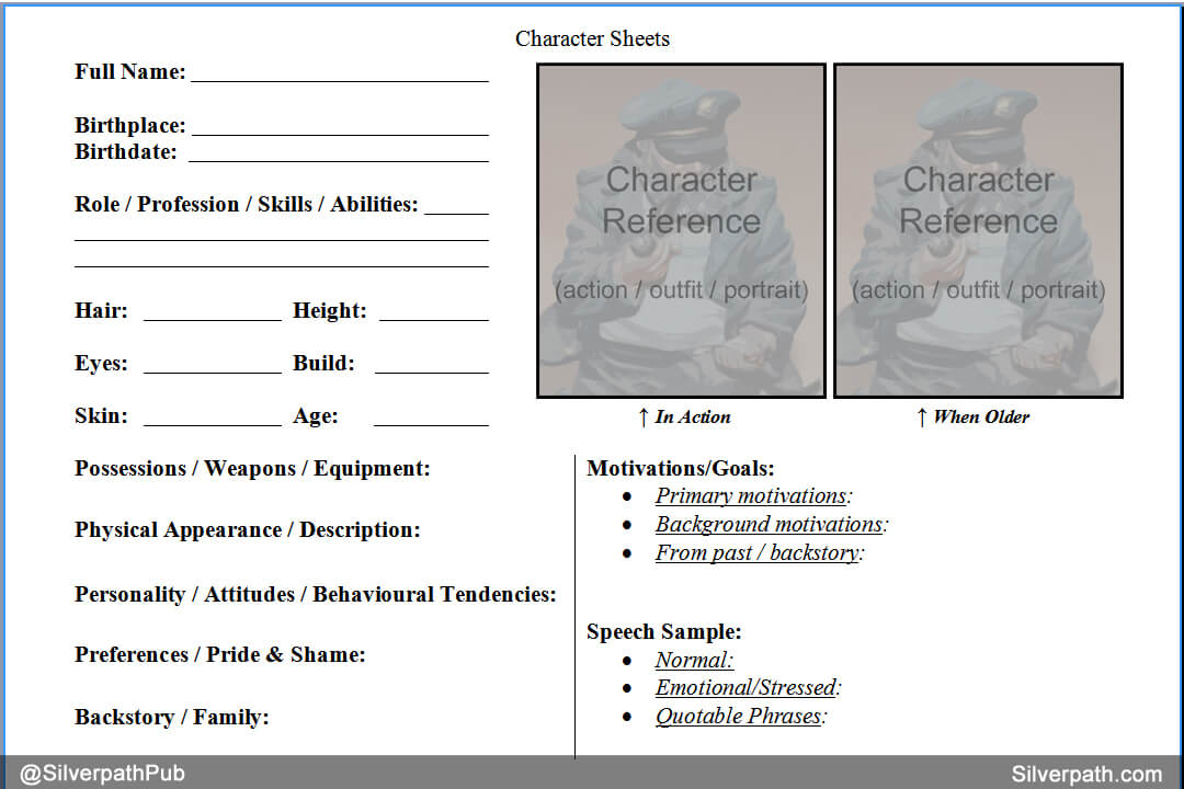 Detail Character Creation Template Nomer 48