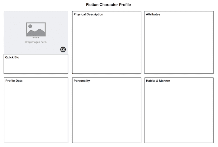 Detail Character Creation Template Nomer 6