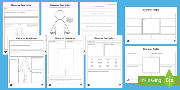 Detail Character Creation Template Nomer 7