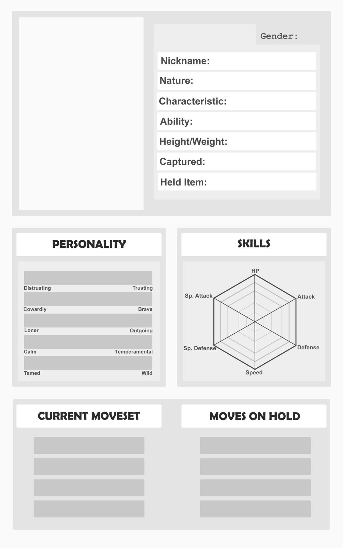 Detail Character Stats Template Nomer 11