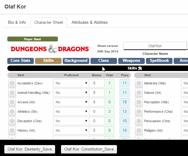 Detail Character Stats Template Nomer 23