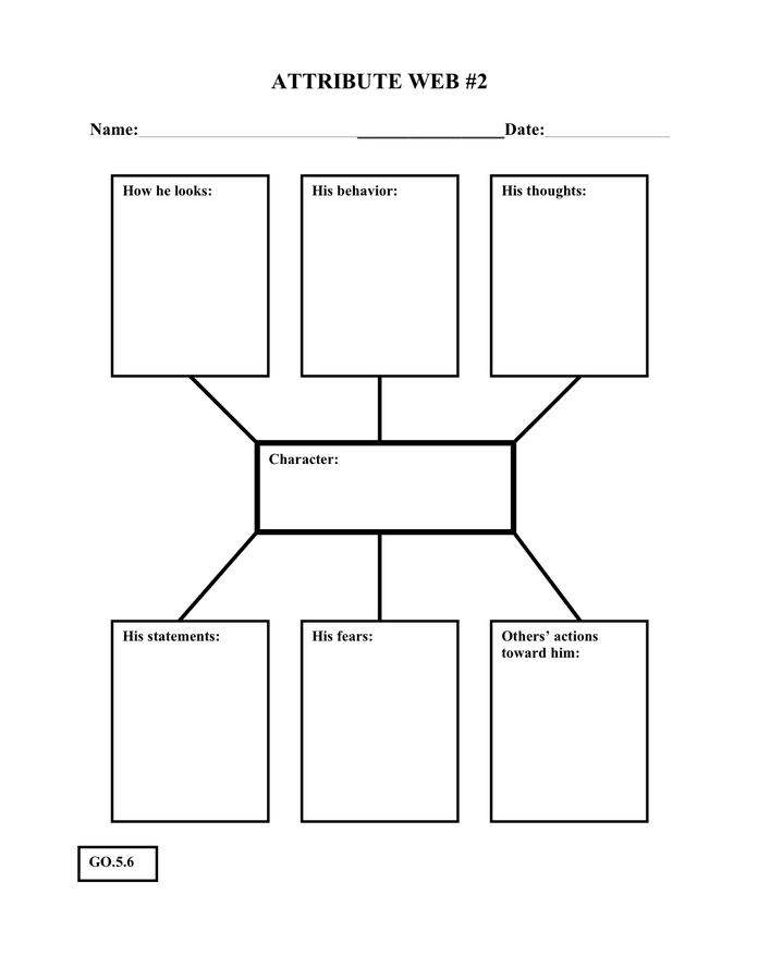 Detail Character Web Template Nomer 15
