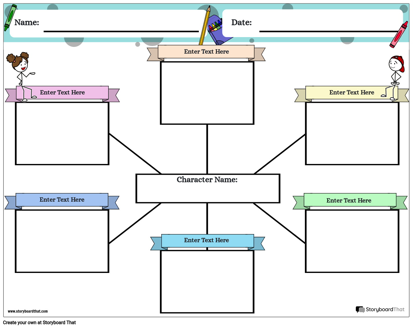 Detail Character Web Template Nomer 6