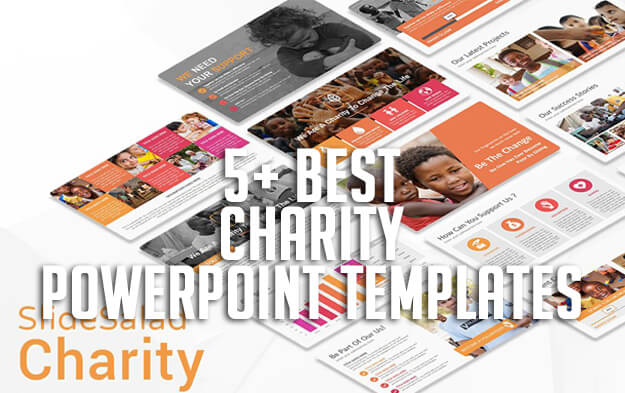 Detail Charity Powerpoint Presentation Template Free Download Nomer 2