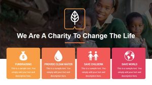 Detail Charity Powerpoint Presentation Template Free Download Nomer 3
