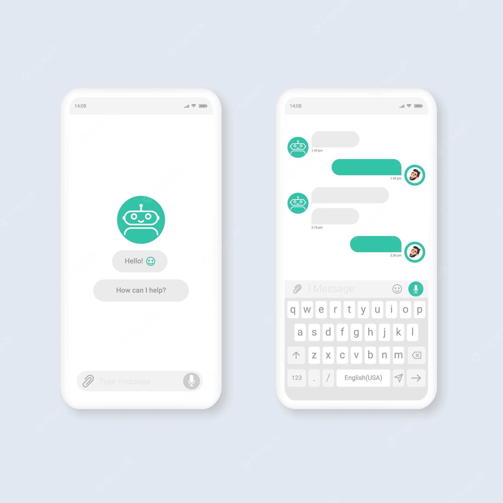 Detail Chat App Design Template For Android Nomer 33