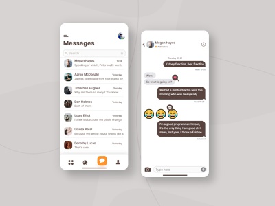 Detail Chat App Design Template For Android Nomer 7