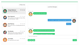 Detail Chat Bootstrap Template Nomer 30