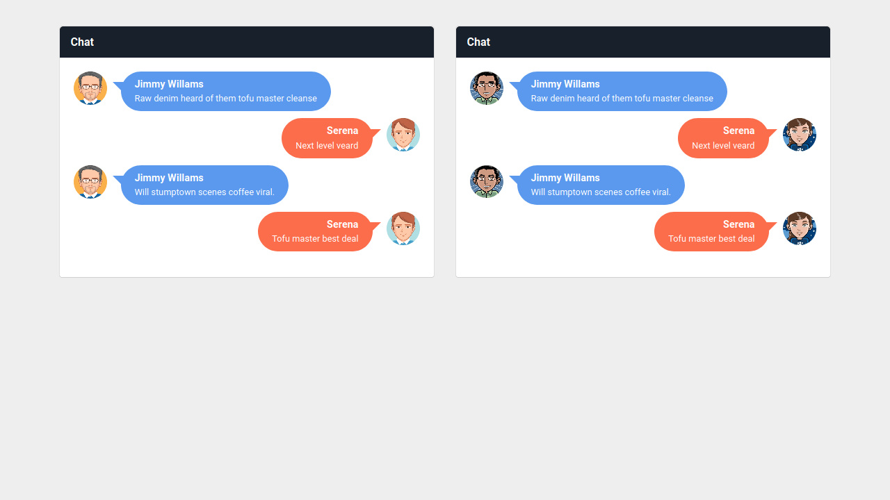 Detail Chat Room Html Template Nomer 40
