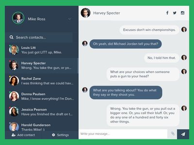 Chat Template Bootstrap 3 - KibrisPDR