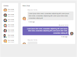 Detail Chat Template Bootstrap 3 Nomer 36