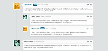 Detail Chat Template Bootstrap 3 Nomer 40