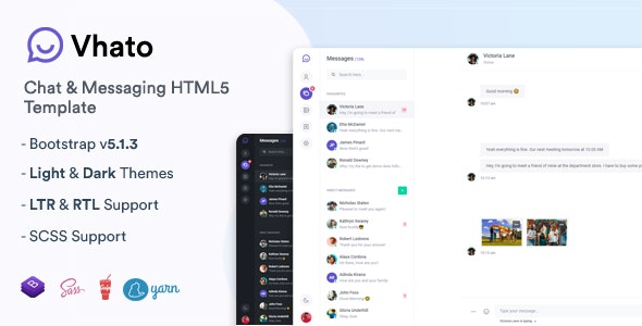 Detail Chat Template Bootstrap 3 Nomer 44