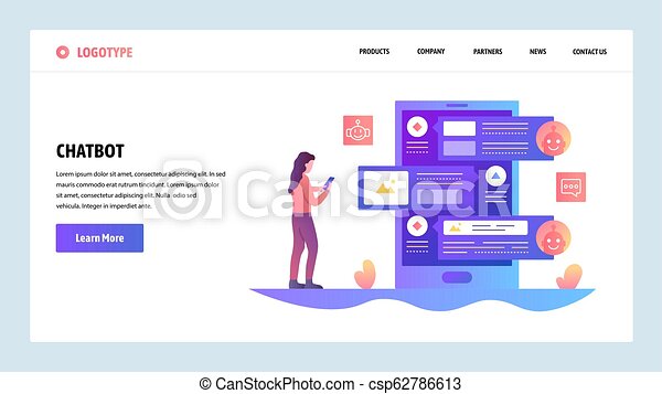 Detail Chatbot Landing Page Template Nomer 11