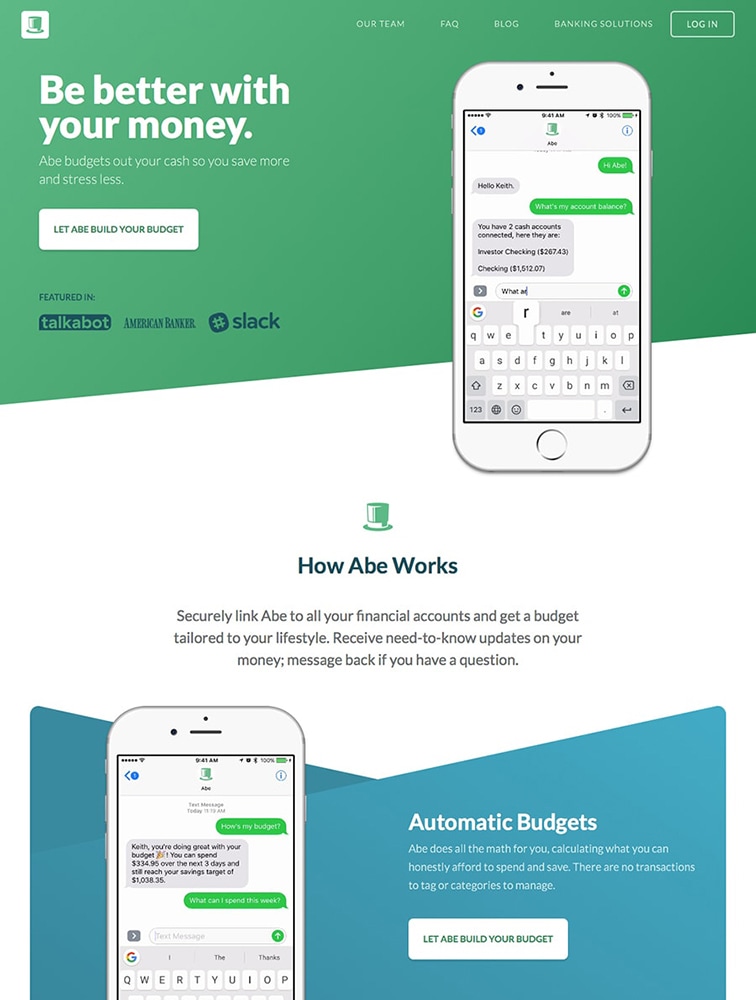 Detail Chatbot Landing Page Template Nomer 17