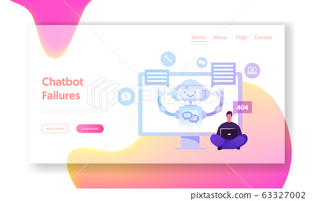 Detail Chatbot Landing Page Template Nomer 22