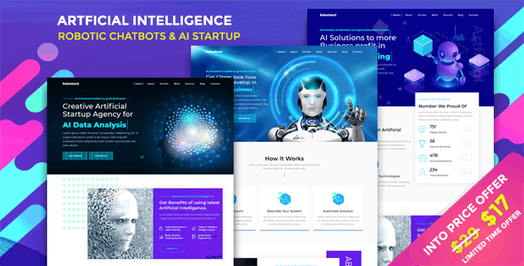 Detail Chatbot Landing Page Template Nomer 29