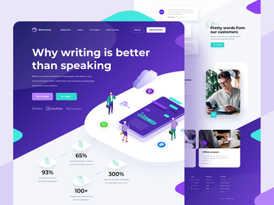 Detail Chatbot Landing Page Template Nomer 4