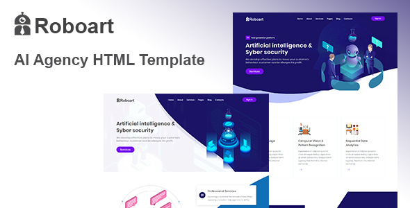 Detail Chatbot Landing Page Template Nomer 35