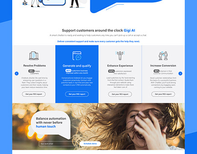 Detail Chatbot Landing Page Template Nomer 50