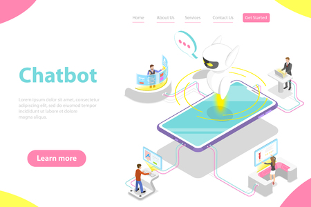 Detail Chatbot Landing Page Template Nomer 53